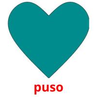 puso picture flashcards