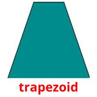 trapezoid cartões com imagens
