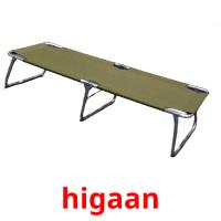 higaan picture flashcards