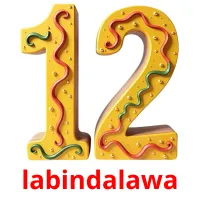 labindalawa flashcards illustrate