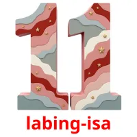 labing-isa flashcards illustrate