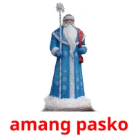 amang pasko picture flashcards