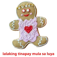 lalaking tinapay mula sa luya picture flashcards