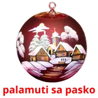 palamuti sa pasko picture flashcards