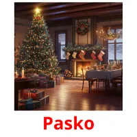 Pasko picture flashcards