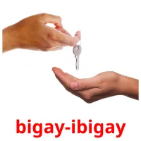 bigay-ibigay picture flashcards