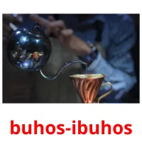 buhos-ibuhos picture flashcards