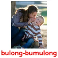 bulong-bumulong picture flashcards