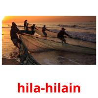 hila-hilain flashcards illustrate