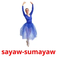 sayaw-sumayaw picture flashcards