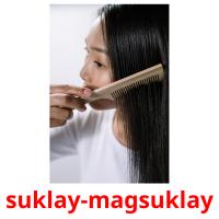 suklay-magsuklay flashcards illustrate