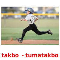 takbo  - tumatakbo Bildkarteikarten