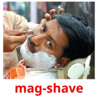 mag-shave cartões com imagens