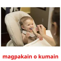 magpakain o kumain cartões com imagens