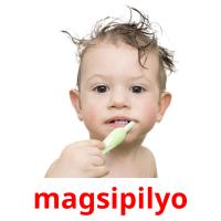 magsipilyo flashcards illustrate
