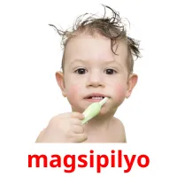 magsipilyo cartões com imagens