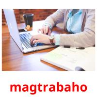 magtrabaho flashcards illustrate