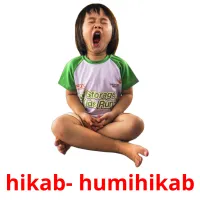 hikab- humihikab picture flashcards