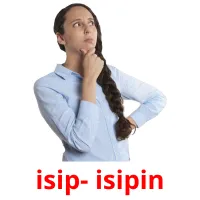 isip- isipin picture flashcards