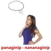 panaginip - nananaginip picture flashcards