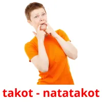 takot - natatakot picture flashcards