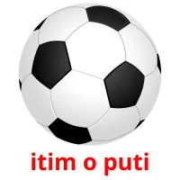 itim o puti cartões com imagens