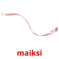 maiksi picture flashcards