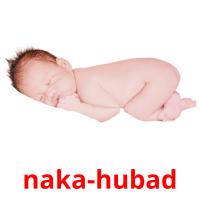 naka-hubad picture flashcards