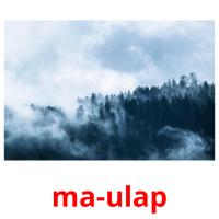 ma-ulap picture flashcards