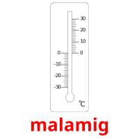malamig picture flashcards