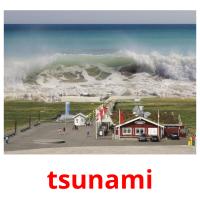 tsunami cartões com imagens