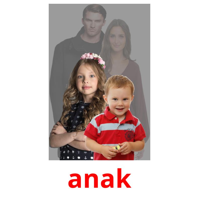 anak picture flashcards
