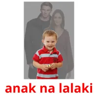 anak na lalaki cartões com imagens