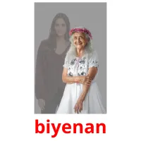 biyenan cartões com imagens