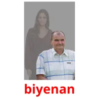 biyenan cartões com imagens