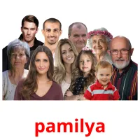 pamilya cartões com imagens