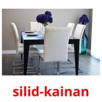 silid-kainan picture flashcards