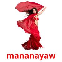 mananayaw flashcards illustrate