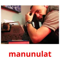 manunulat picture flashcards