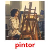 pintor picture flashcards