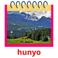 hunyo picture flashcards