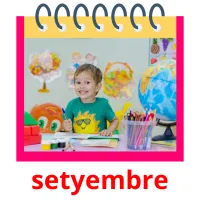 setyembre picture flashcards