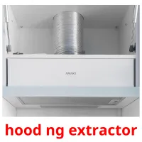 hood ng extractor picture flashcards