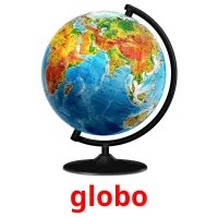 globo cartões com imagens