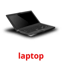 laptop cartões com imagens