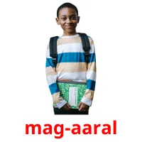 mag-aaral cartões com imagens