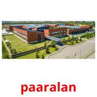 paaralan picture flashcards