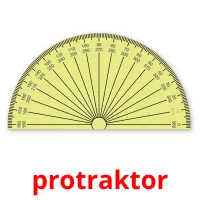 protraktor cartões com imagens