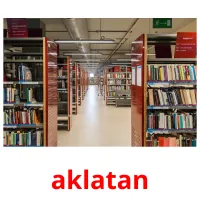 aklatan cartões com imagens