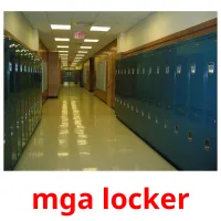 mga locker cartões com imagens